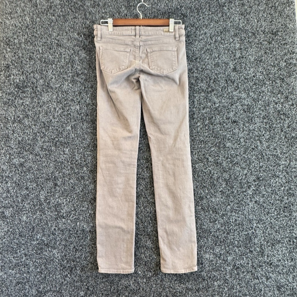 Paige Jeans Womens Size 29 Grey Skyline Skinny Low Rise Stretch Denim USA - Picture 2 of 8